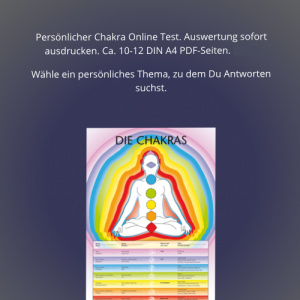 Chakra-Test - f&uuml;r Deine pers&ouml;nliche Auswertung